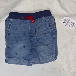 Wonder Nation Denim Star Toddler Shorts